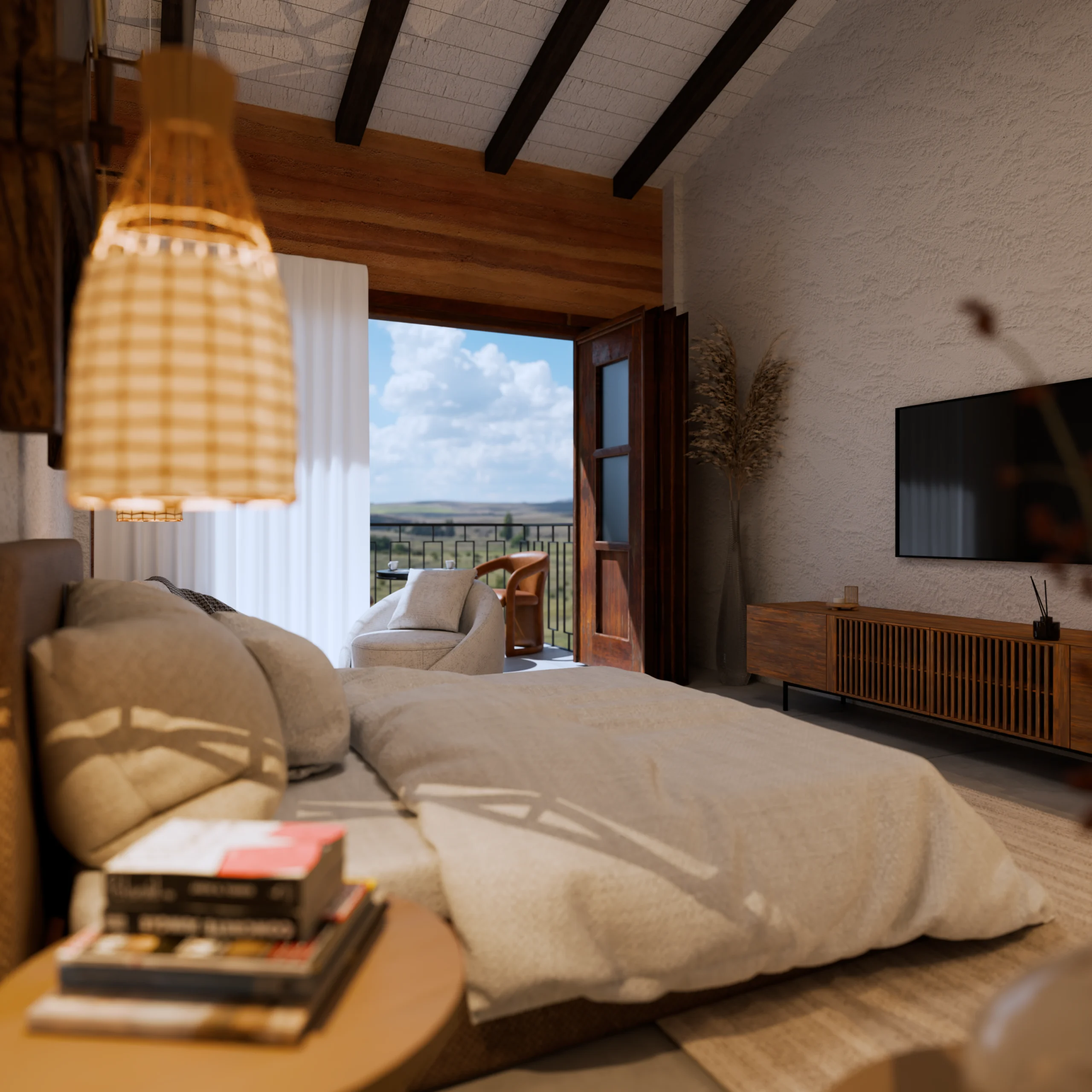 Render referencial de Hacienda del Virrey