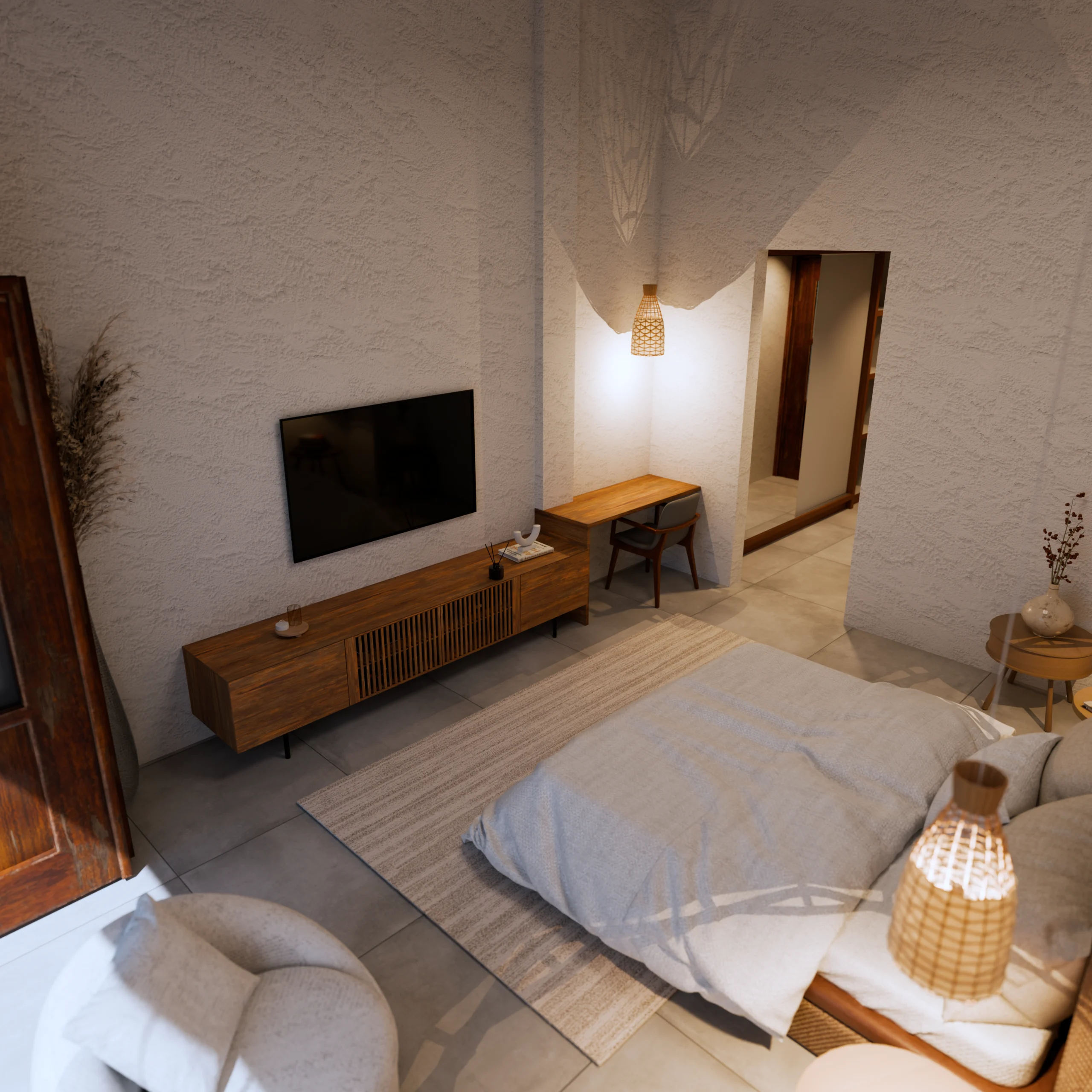 Render referencial de Hacienda del Virrey